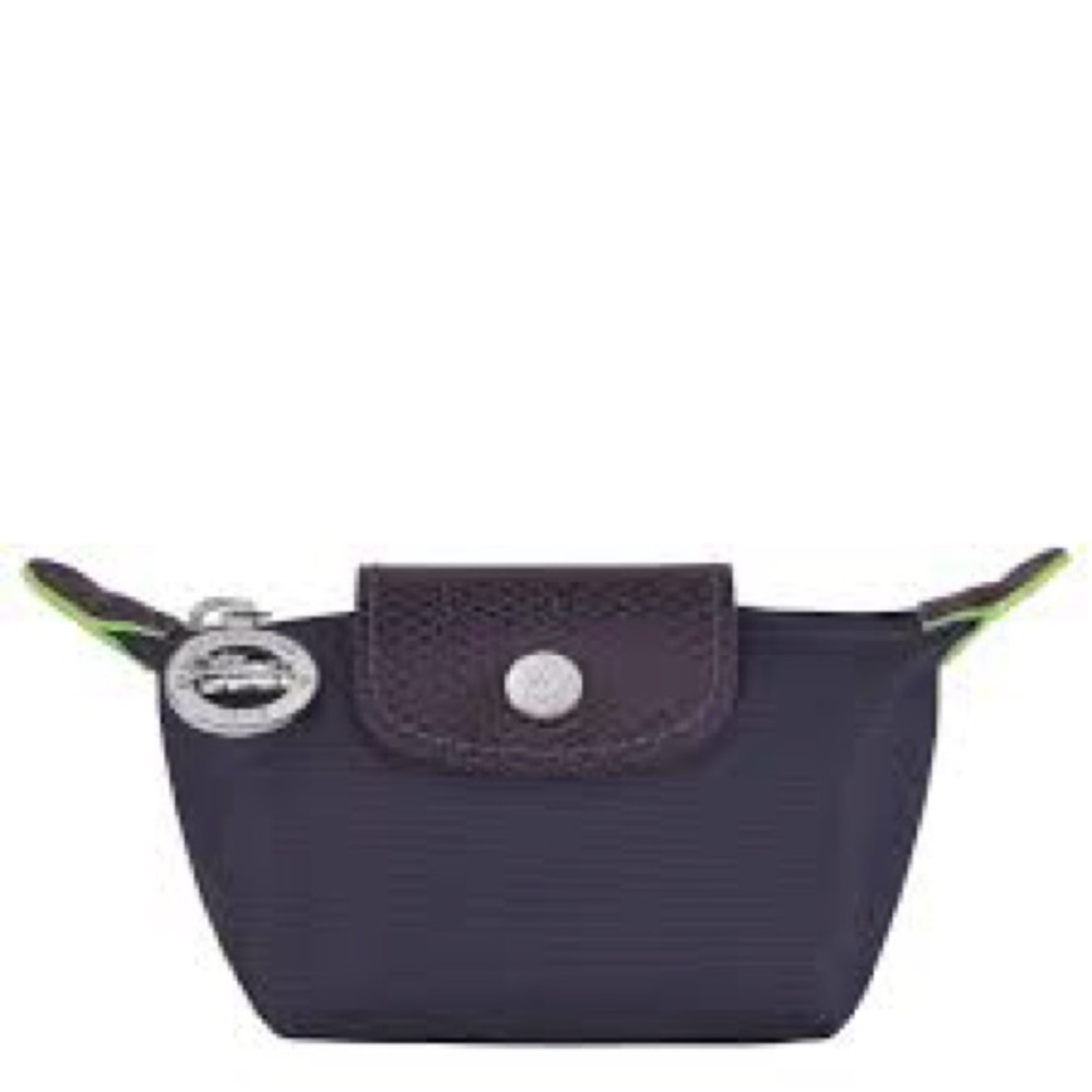 Longchamp Bilberry Green Coin Purse